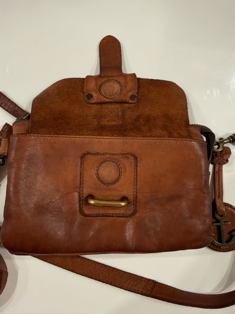 Vintage Harbor 2nd Luna Crossbody Leather Bag - Picture 5 of 7